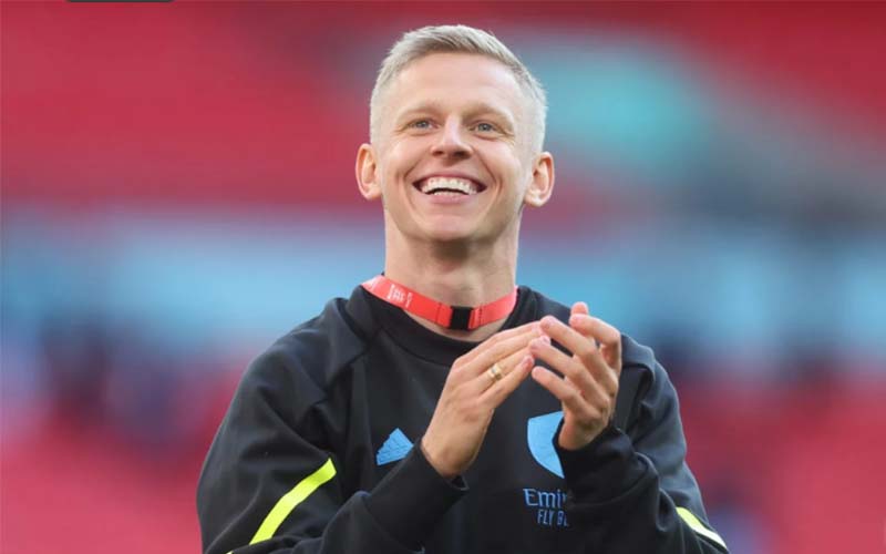 Zinchenko hồi phục sau chấn thương